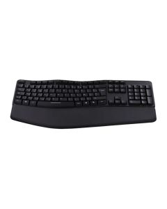 Clavier Filaire TNB Ergonomique Avec Repose-Poignet - Noir