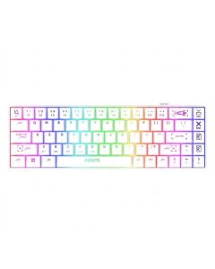 Clavier Gamer AQIRYS Mira 2.0 Blanc - MIRA-V2-W
