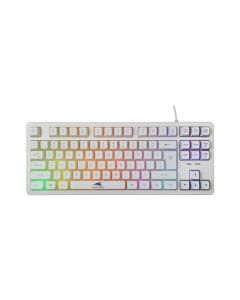 Clavier Gamer Filaire BARACUDA BGK-01124 - Blanc
