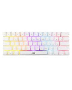 Clavier Gamer Mécanique BARRACUDA Dolphin RGB Blanc