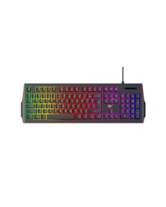Clavier Gamer Noir et Rouge Filaire HAVIT KB866L Multifonction