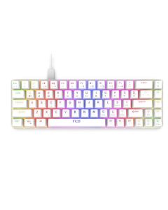 Clavier Gamer Filaire INCA IKG-453 Mécanique Interrupteur rouge RGB - Blanc