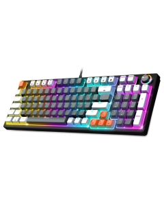Clavier Gamer Filaire SPIRIT OF GAMER XPERT K350 RGB Switch Marron - Gris