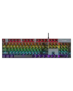 Clavier Gamer Filaire T-WOLF T17 QWERTY RGB - Noir