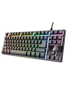 Clavier Gamer TRUST Thado TKL AZERTY LED Noir