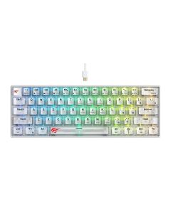 Clavier Gamer Mécanique Filaire Havit KB903L RGB Blanc | Prix Tunisie