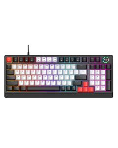 Clavier Gamer Mécanique T-WOLF T50 Noir 98 Touches RGB