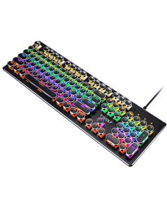 Clavier Gamer Mécanique T-WOLF T75 Noir RGB Filaire