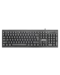 Clavier JEDEL K19 Filaire USB QWERTY 104 Touches Noir