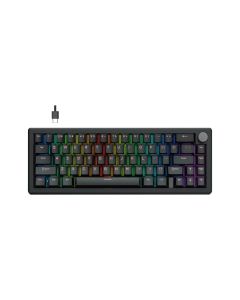 Clavier Gamer Mécanique FANTECH Atom X66 65% 66 Touches Noir