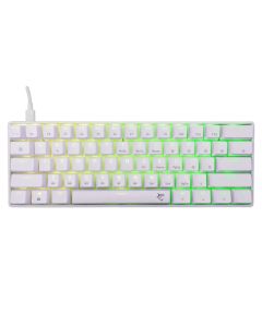 Clavier Mécanique WHITE SHARK SHINOBI 2 RGB Blanc
