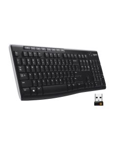 Clavier Sans Fil LOGITECH K270 AZERTY - Noir