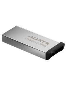 Clé USB ADATA UR350 128Go USB 3.2 - Silver&Noir