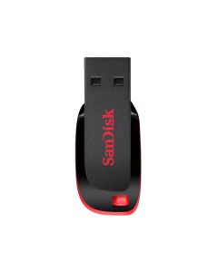 Clé USB SANDISK Cruzer Blade 128Go - Noir&Rouge