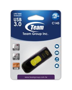 Clé USB TEAM GROUP C145 128Go USB 3.0 - Noir&Vert