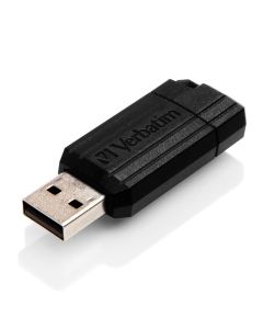 Clé USB VERBATIM PinStripe 32Go USB 2.0 - Noir