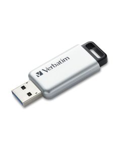 Clé USB VERBATIM Secure Pro 64Go USB 3.2 - Silver&Noir