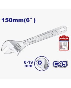 Cle a Molette EMTOP 150mm EAWH130622 - Chez Mytek