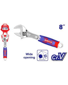 Cle a Molette EMTOP 200mm EAWH130801 8 Pouces - Chez Mytek