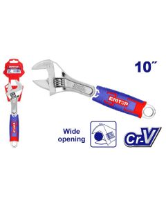Cle a Molette EMTOP 250mm EAWH131001 10 Pouces - Chez Mytek