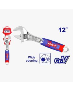 Cle a Molette EMTOP 300mm EAWH131201 12 Pouces - Chez Mytek