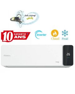 Climatiseur BIOLUX Inverter Chaud/Froid 9000 BTU - Blanc