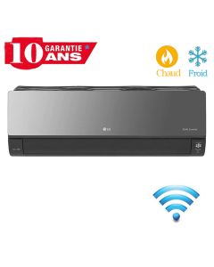 Climatiseur Dual Inverter LG 12000BTU Chaud Froid ARTCOOL Mirror WiFi - Garantie 3ans