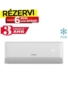 Climatiseur FRESH 12000 BTU Froid - Garantie 3 ans