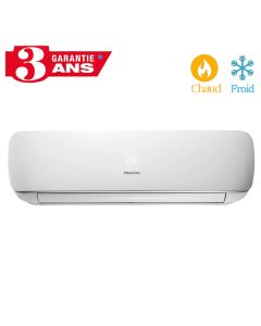 Climatiseur Inverter HISENSE 12000 BTU Chaud/Froid - Garantie 3ans