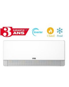 Climatiseur IRIS AZAO+ Inverter 12000 BTU Chaud/Froid