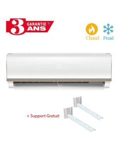 Climatiseur MIDEA tropicalisé 12000BTU Chaud & Froid - Garantie 3ans