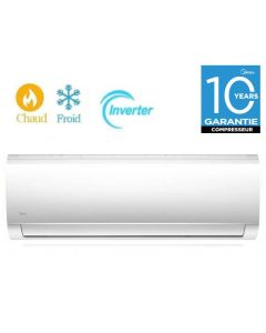 Climatiseur Midea 9000 BTU Inverter Chaud & Froid - BU-MSAF-09HRDN1
