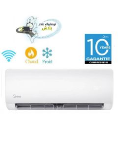 Climatiseur Midea 12000 BTU Smart Chaud & Froid | écologique R410A
