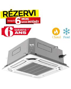 Climatiseur Cassette GREE Inverter 36000 BTU Chaud/Froid - Garantie 3 ans