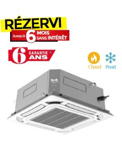Climatiseur Cassette GREE Inverter 48000 BTU Chaud/Froid - Garantie 3 ans