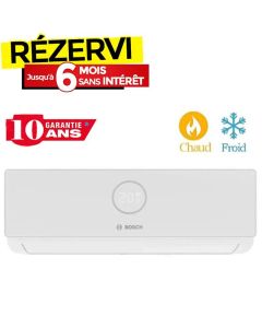 Climatiseur Inverter BOSCH S5000I 9000BTU Chaud/Froid - Garantie 10ans