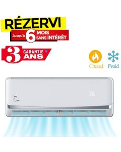Climatiseur Inverter COALA 18000 BTU Chaud / Froid - Garantie 3 ans
