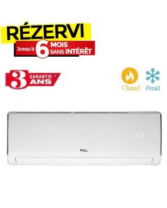 Climatiseur INVERTER  TCL 9000 BTU Chaud Froid - Garantie 3 ans 