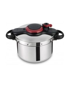 Cocotte Clipso TEFAL Minute Easy 6 Litres - Noir & Inox