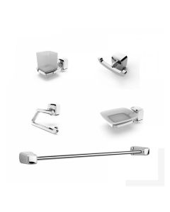 Coffret 5 Pièces Accessoires Salle de Bain KWARTZ ASS04036