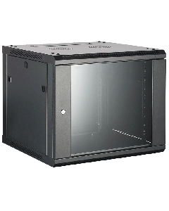 Coffret de réseau 12U 19" 600 x 450mm Mitra Flat RAL9005