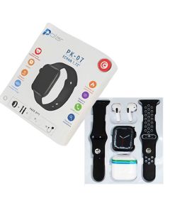 Coffret POLAR PK07 Montre Connectée + Airpods + 2 Ceintures - Noir