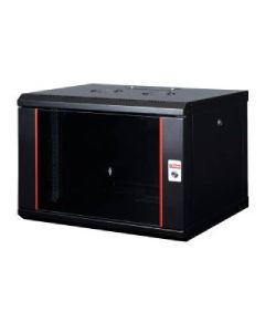 Coffret Réseau LANDE 6U 19" HYPERline RAL 9005 - LN-WB-06U60