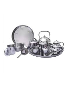 Coffret Service à Thé Ironix 12 Pièces 18/10 - Inox(12PSC)