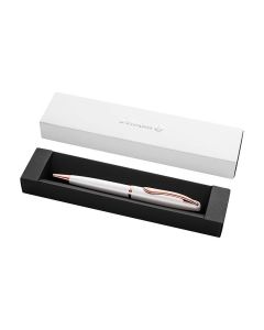 Coffret Stylo à Bille PELIKAN Jazz Noble - Blanc Perle(821742)