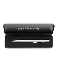 Coffret Stylo à Bille PELIKAN Snap Metallic - Argent(821223)