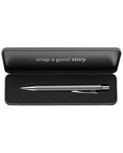 Coffret Stylo à Bille PELIKAN Snap Metallic - Platine