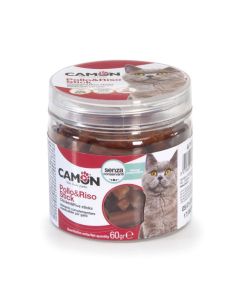 Complément Alimentaire CAMON Snacks Poulet & Riz 60Gr