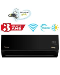 CONDOR Alpha Smart 12000 BTU Inverter Tropicalisé T3 - Noir