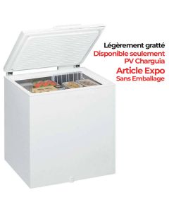 Congélateur Horizontal Whirlpool 212L Classe A+ - Blanc